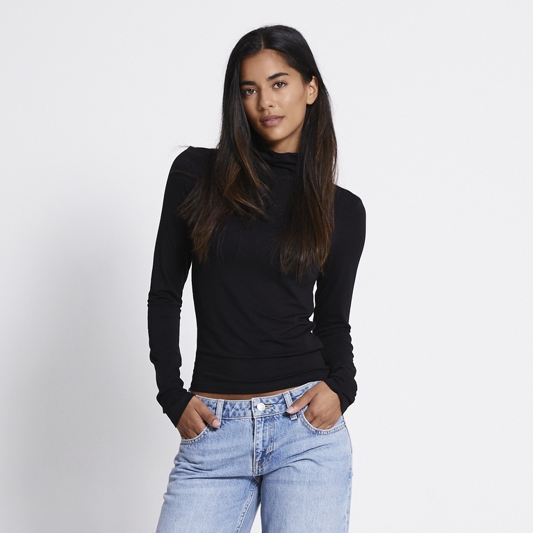Soft feel polo top "Eline"